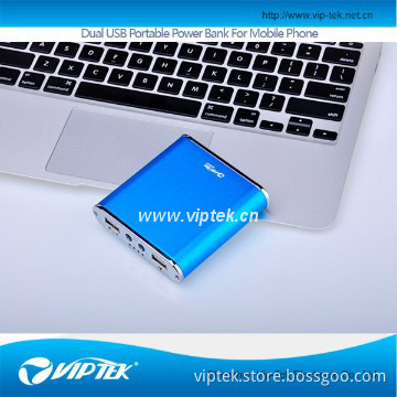 High Quality Dual USB Universal Portable Power Banks For Cell Phone